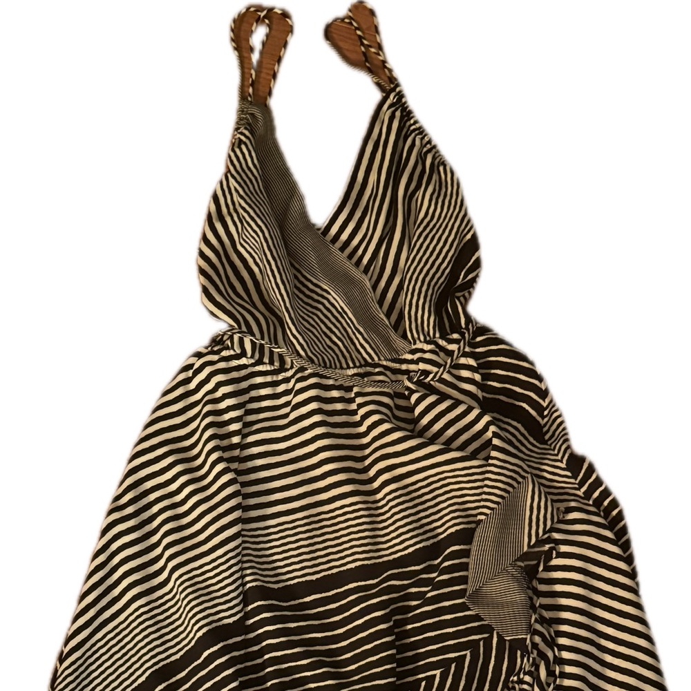 Spaghetti Strap Summer Mini Fit and Flare Dress XS